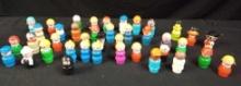 Large Group of Fisher Price Little People