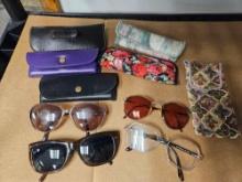 Glasses grouping including vintage