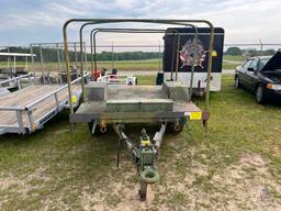 SHUTT INDUSTRIAL ARMY CARGO TILT TRAILER, SN-1044,**NO TITLE, INVOICE ONLY**