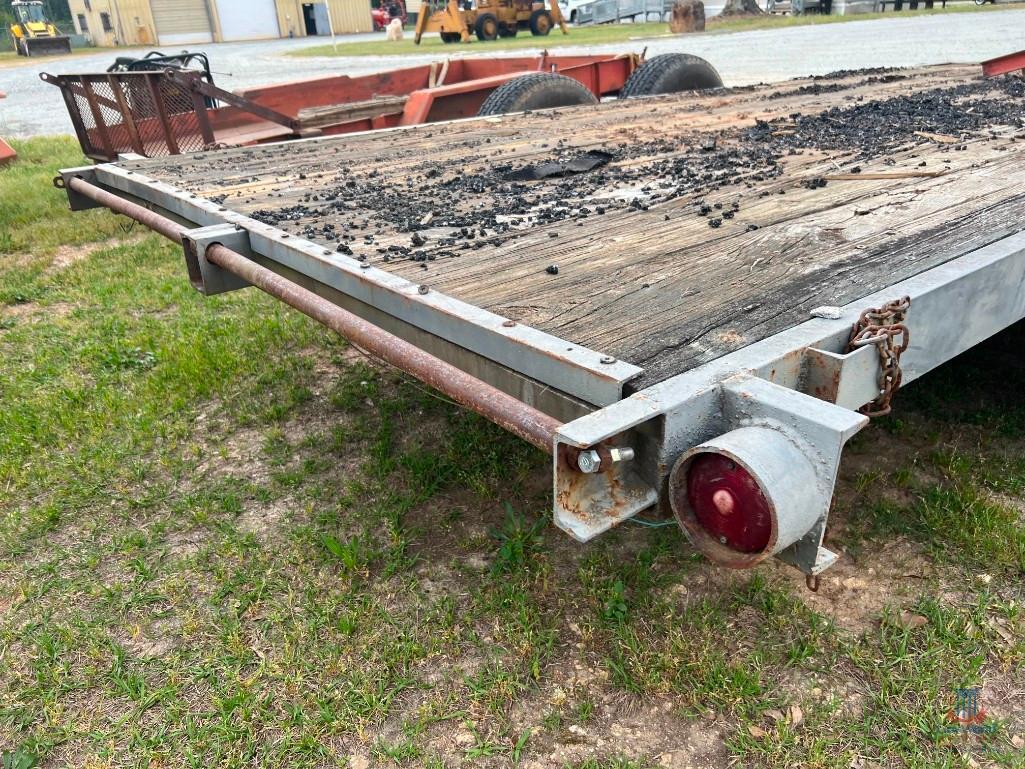 TANDEM AXLE UTILITY TRAILER;*NO TITLE,INVOICE ONLY*