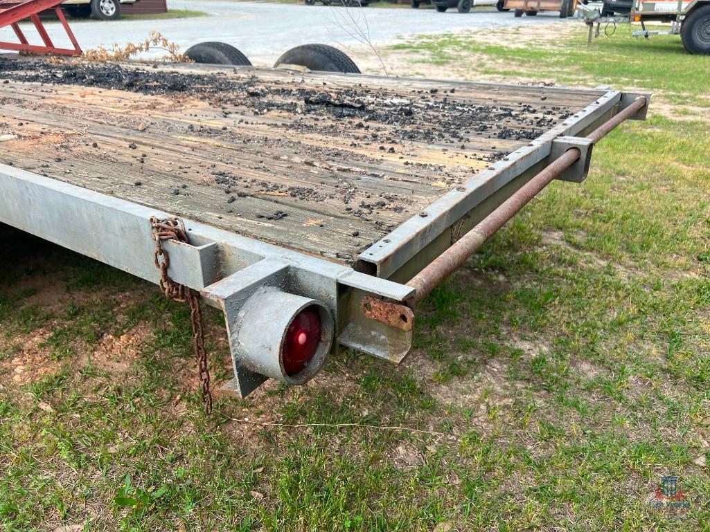 TANDEM AXLE UTILITY TRAILER;*NO TITLE,INVOICE ONLY*