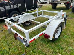 SIGNAL BOARD TRAILER FRAME,**NO TITLE, INVOICE ONLY**