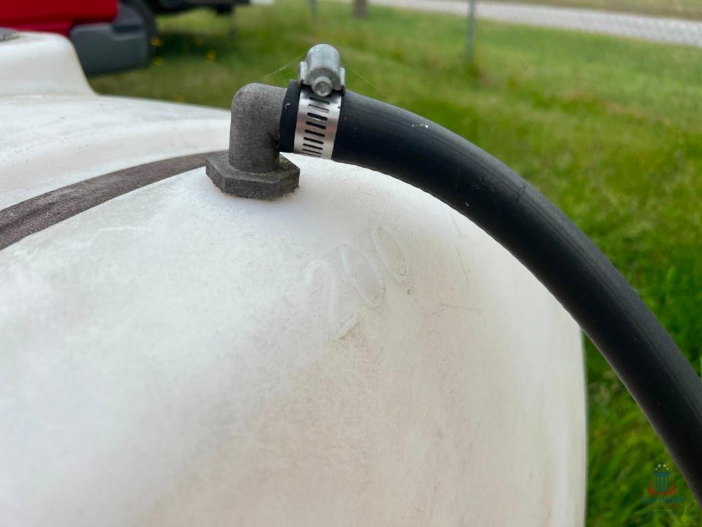 200 GALLON PRESSURE WASHER TANK W/ HOSE AND WAND