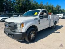 2017 Ford F-250 Service Truck, VIN # 1FDBF2A67HED20707