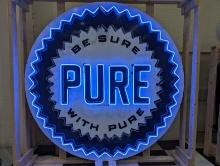 Original Pure Porcelain Animated Neon Sign