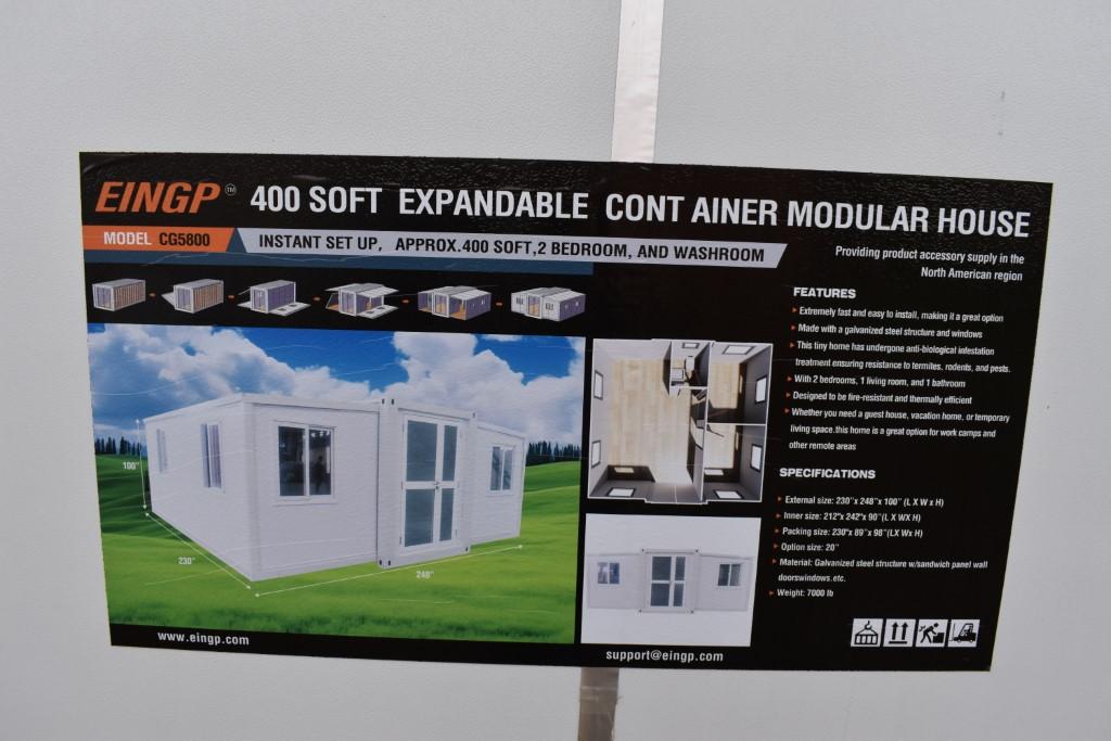 Eingp 400 SQFT Expangle Container Modular House