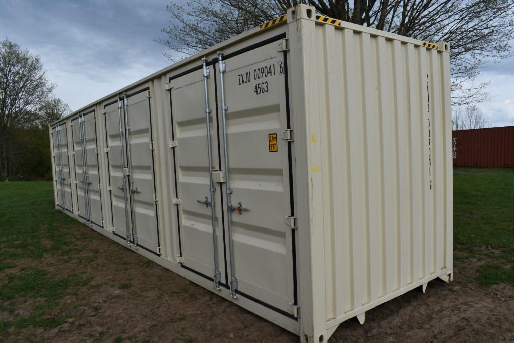 40' 5 Door Shipping Container