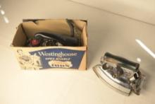 2 Vintage Clothes Irons