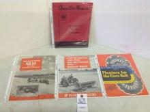 4 pc's McCormick manuals and advertisment catalogs