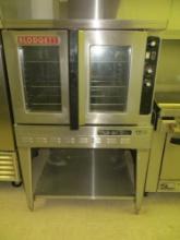 Blodgett Dual Flow oven stainless steel, w/cart 37" x 38" x 25, clean and nice