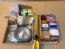 BOXES OF NEW & USED WHEEL AND BRAKE INVENTORY
