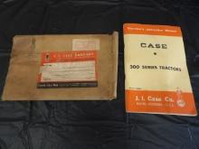 Case 300 Tractor Operators Manual In Original Shipping Envelope To The Deal