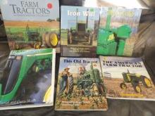 (6) John Deere & Farm Tractor Books