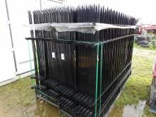 48 New AGT 108"x75" Black Fence Panels