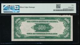1934A $500 New York FRN PMG 50