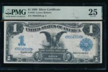 1899 $1 Black Eagle Silver Certificate PMG 25