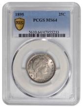 1895 Barber Quarter PCGS MS64