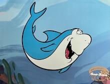 Hanna Barbera Jabberjaw Sericel Animation Art Serigraph Cel