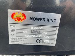 (2X) New Mower King Quick Attach Auger Bit Set