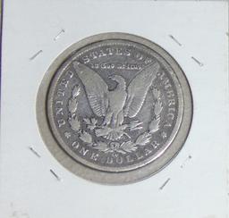 1883-CC Morgan Dollar F (cleaned).