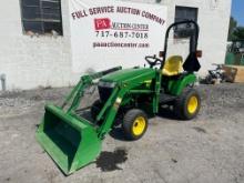 John Deere 2305 4x4 Hydrostatic Tractor W/Loader