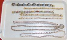 Variety of Sterling Jewelry.