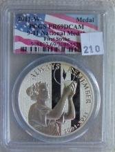 2011-W 9-11 National Medal PCGS PR69 DCAM