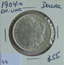 1904-O Morgan Dollar UNC.