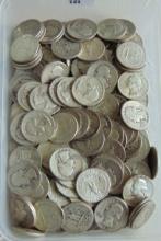 $50 face value in 90% Silver U.S. Quarters.