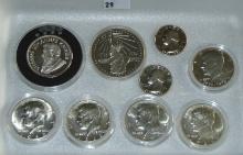 Variety: .999 Silver, .925 Silver and 40% Silver