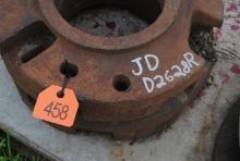 Pair of John Deere wheel weights