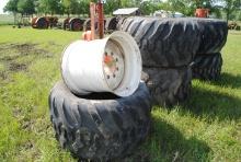 5 710-45-26.5 Tires with rims (sell 5 times the money)