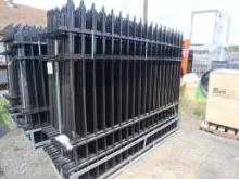 EINGP 10' Wrought Iron Fence & Posts