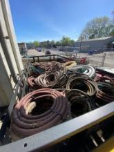 Large Lot of Assorted Commercial Air and Sandblasting Hoses (located offsite-please read full