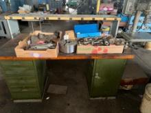 Vintage Metal Desk w/ CNC Tooling-See pics