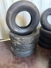 New Set of 4 Road Guider Trailer Tires Size ST235/80R16