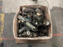 BOX OF SERIES 20 DRILL HEADS IN NEED OF REPAIR