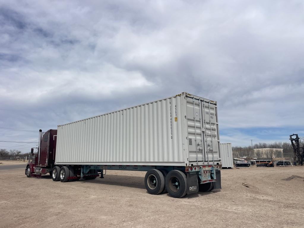 40' HQ one trip container w/4 side doors