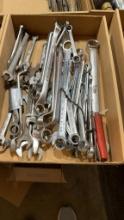 Box of misc wrenches