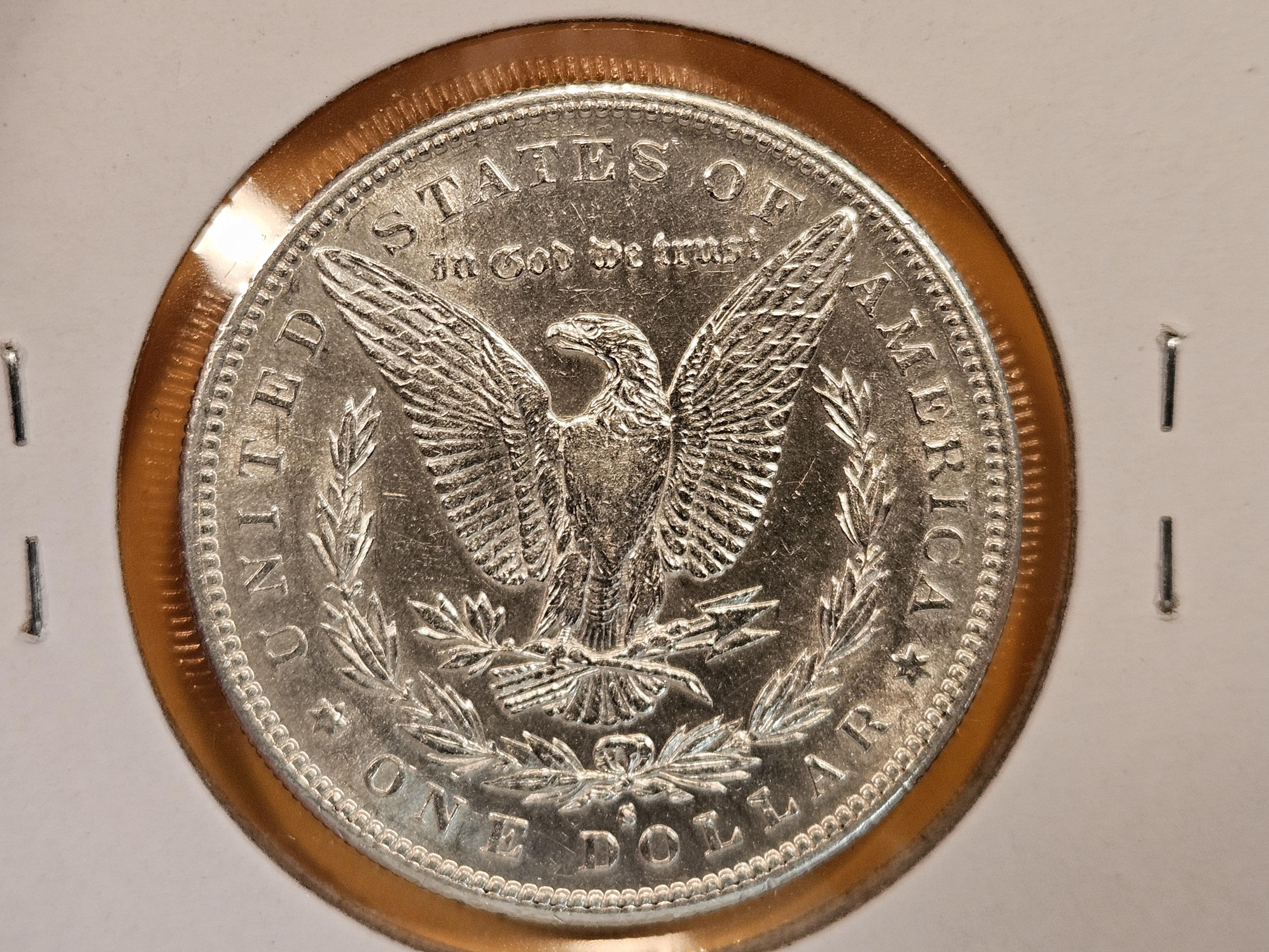 * Semi-Key * 1886-S Morgan Dollar in Brilliant About Uncirculated ++