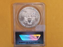 PERFECT! ANACS 2021 (P) American Silver Eagle in Mint State 70