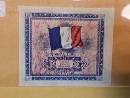 Crisp Uncirculated 1944 France 10 francs