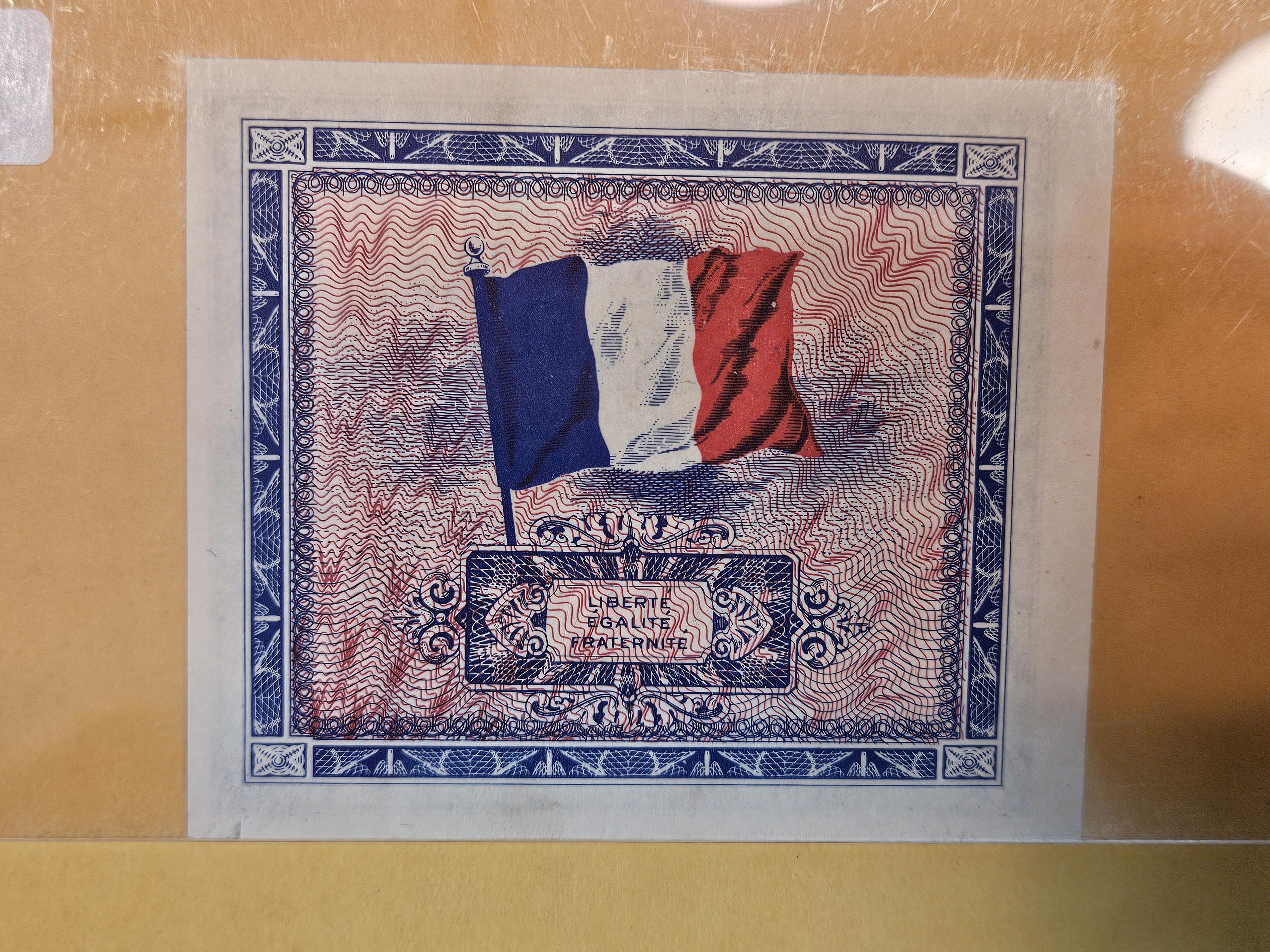 Crisp Uncirculated 1944 France 10 francs