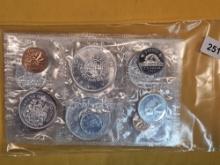 Four GEM Prooflike 1964 Canada Silver Coin Sets