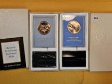 Two Cool Franklin Mint Eyewitness Bronze Medals
