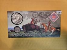 GEM Brilliant Uncirculated 2001-D Buffalo Silver Dollar