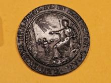 CONDER! Undated Somersetshirt-Bath Half-Penny Token