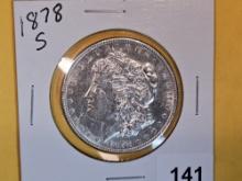 1878-S Morgan Dollar