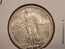 * Brilliant Uncirculated Plus 1917-S Type 1 Standing Liberty Quarter