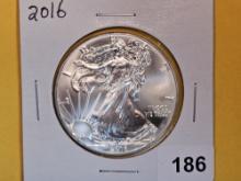 GEM Brilliant Uncirculated 2016 American Silver Eagle